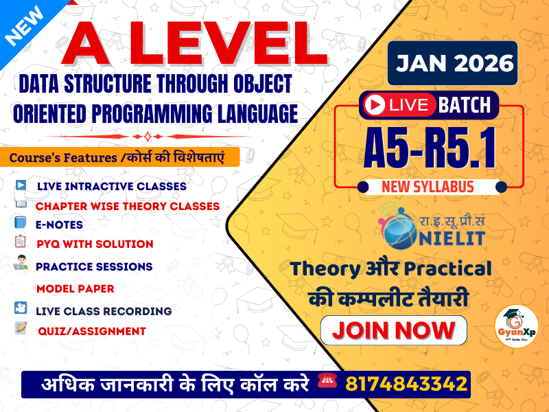 Data Structure with OOP (A5-R5.1) | JAN 2026