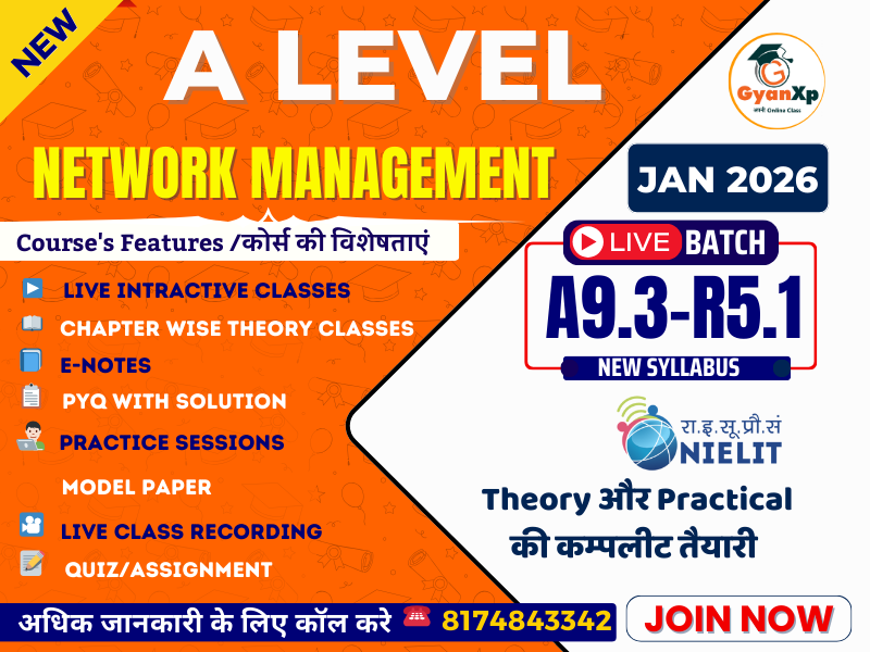 Network Management (A9.3-R5.1) JAN 2026