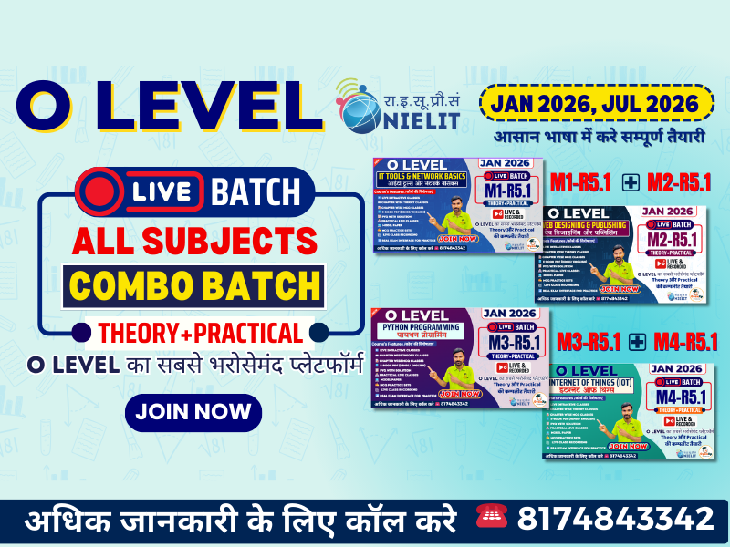 O Level All Subjects Live Combo Batch (M1,M2,M3,M4)